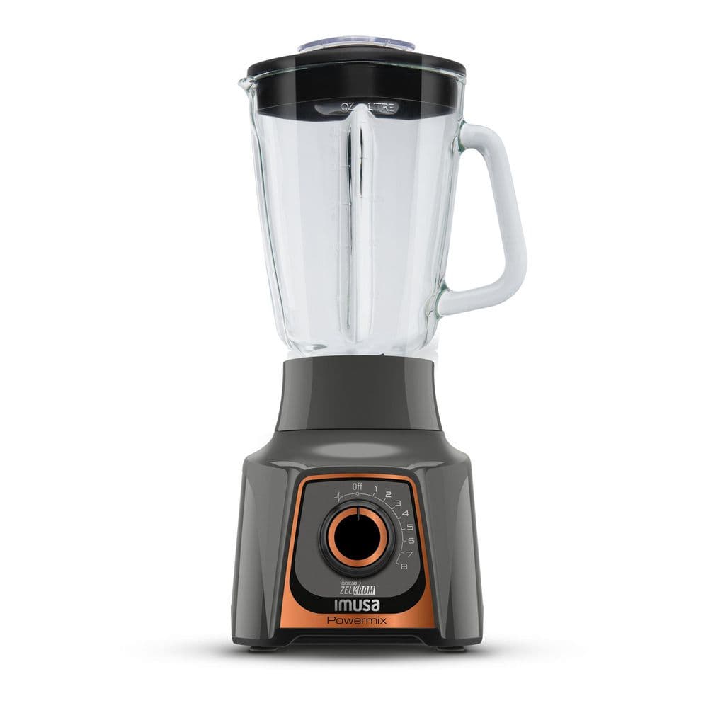Licuadora IMUSA 8 Velocidades 550 W Gris LM289BI1