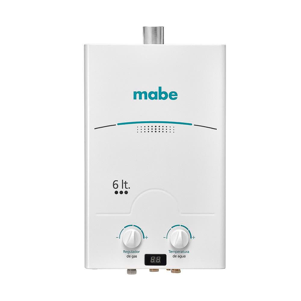 Calentador de paso a gas 6 l MABE CMD6TFBC