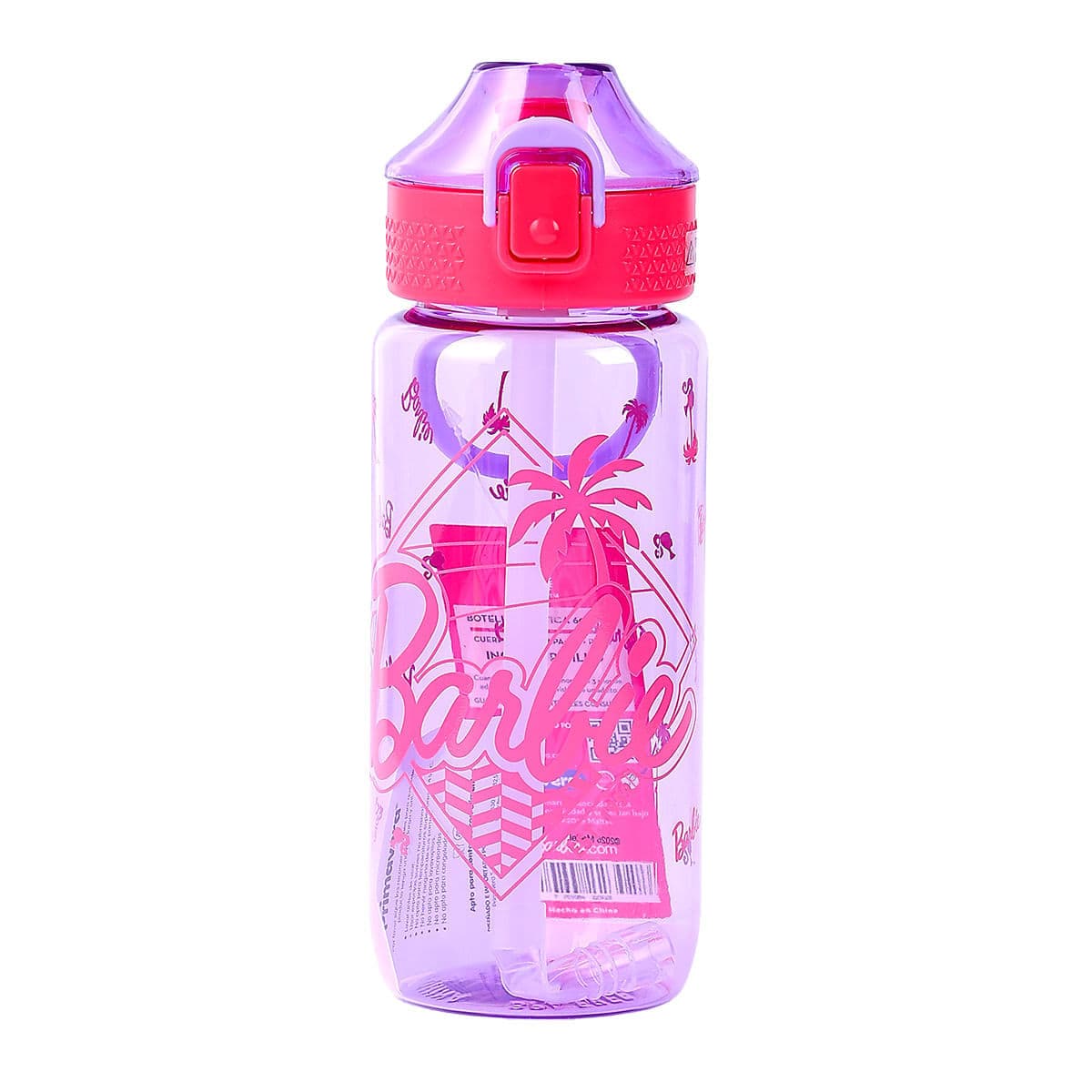 Botella Barbie Playa 600 Ml