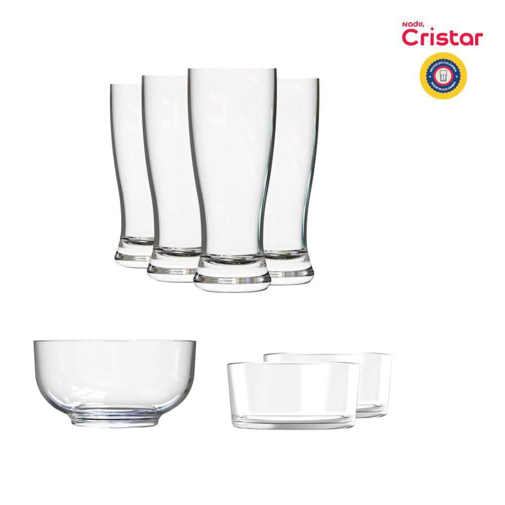 Set Mundial 7pzs CRISTAR 9892EL7MUN26